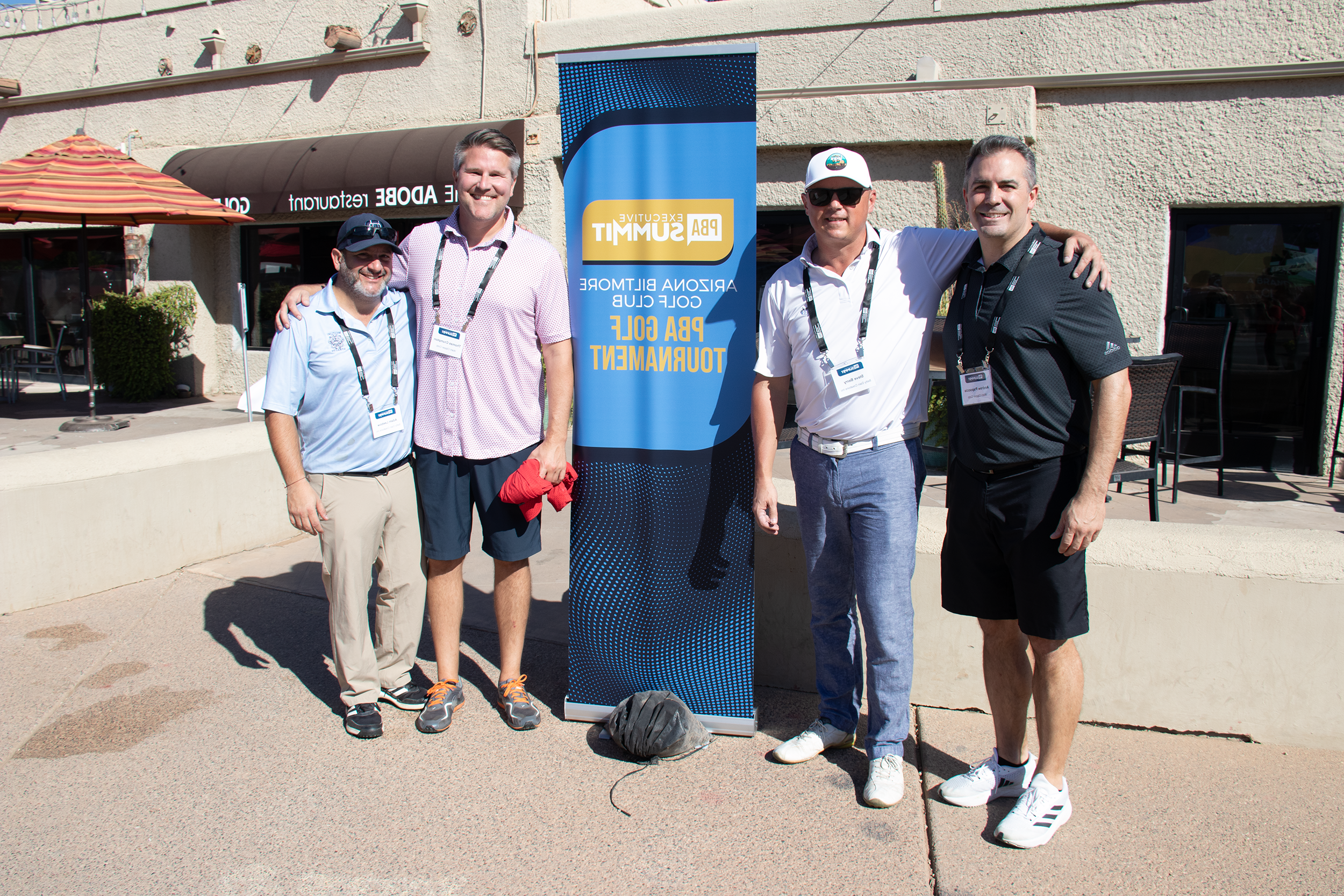 LBBET乐博 Executive Summit 2023 attendees at the golf tournament at Arizona Biltmore